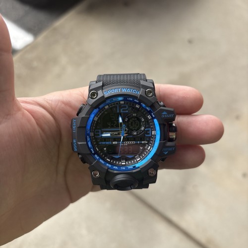 Nuovo orologio uomo - nuovo, nero
