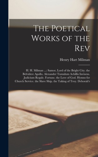 Milman poetical works of the - poetical,