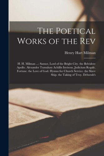 Milman poetical works of - milman,