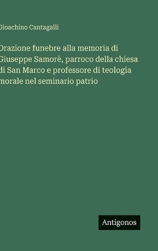Orazione funebre alla memoria