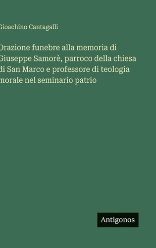 Orazione funebre alla memoria